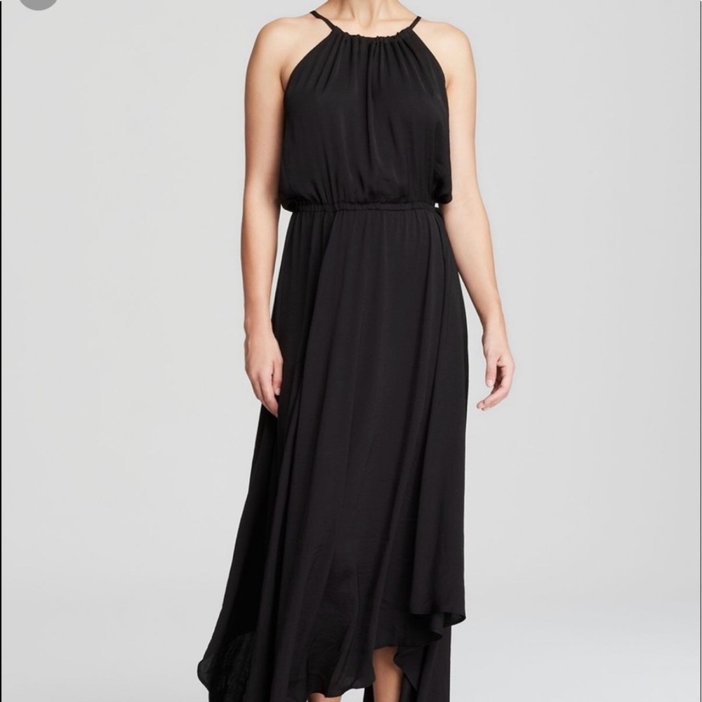 Moon & meadow Bohemian black maxi dress size L